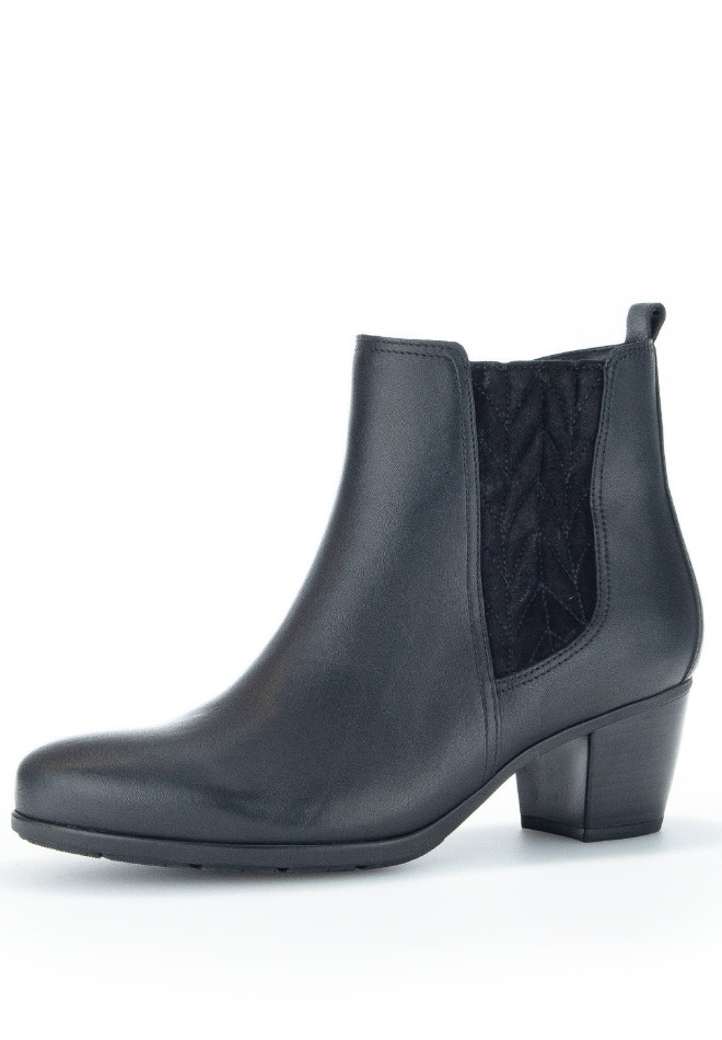 Gabor Noir | Bottines Classiques Exclusives